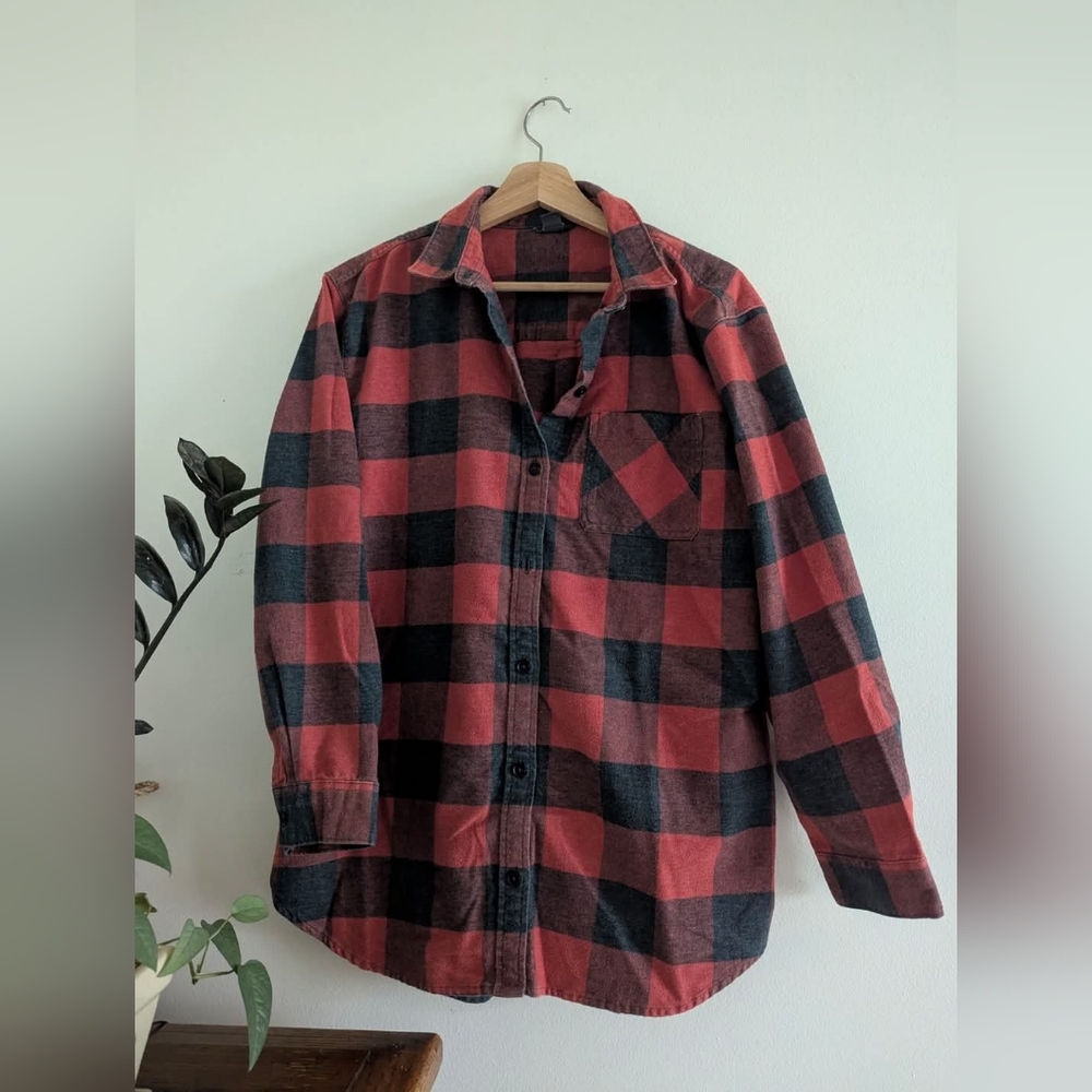 Vintage Eddie Bauer Hemp Blend Flannel